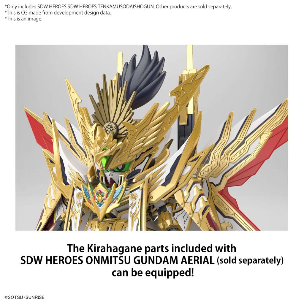 Bandai SDW Heroes Tenkamusodaishogun #37