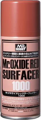 Mr Hobby B525 Mr Oxide Red Surfacer 1000 170ml