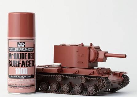 Mr Hobby B525 Mr Oxide Red Surfacer 1000 170ml