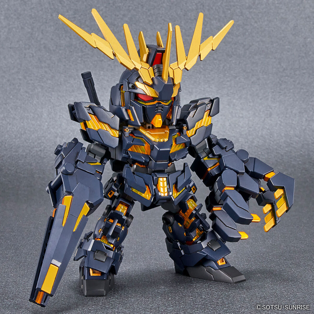 Bandai SD Gundam Cross Silhouette Unicorn Gundam 02 Banshee (Destroy Mode) & Banshee Norn Parts Set #19