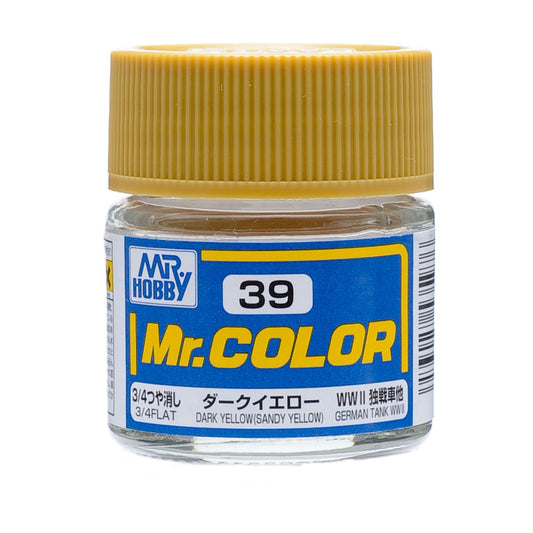 Mr Color C039 Dark Yellow (Sandy Yellow) 10ml