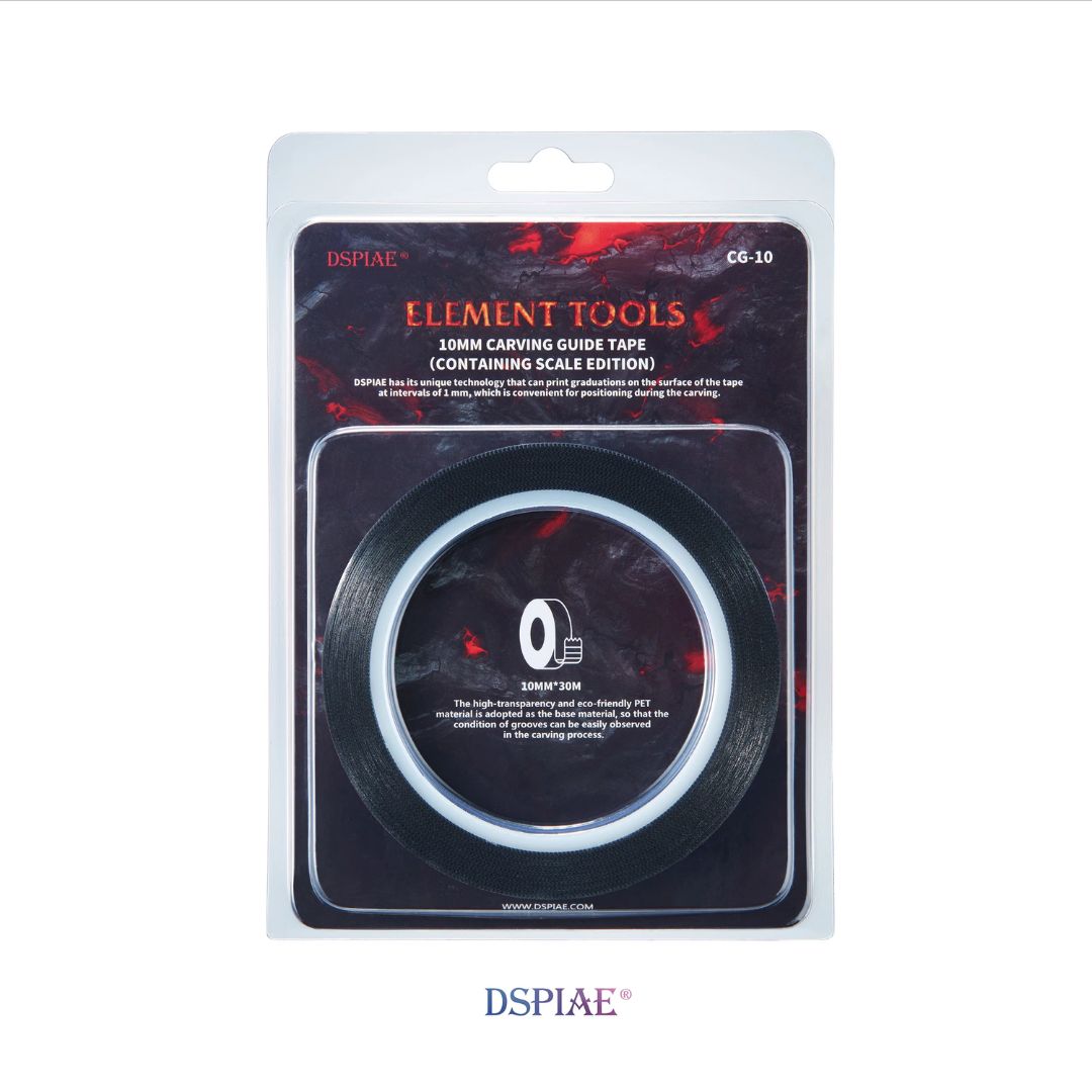 DSPIAE CG-10 Adhesive Backed Tape Measure 10 mm