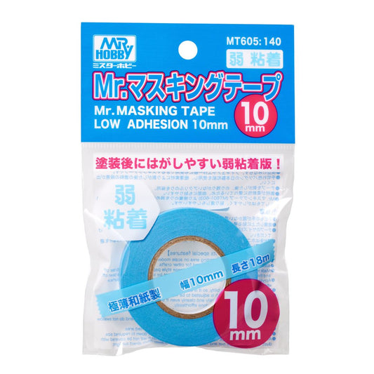 MR HOBBY MT605 Mr. Masking Tape Low Adhesion 10 mm