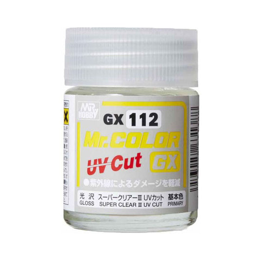 Mr Color GX112 GX Super Clear III UV Cut Gloss 18ml