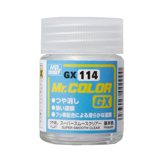 Mr Color GX114 GX Super Smooth Clear Flat 18ml
