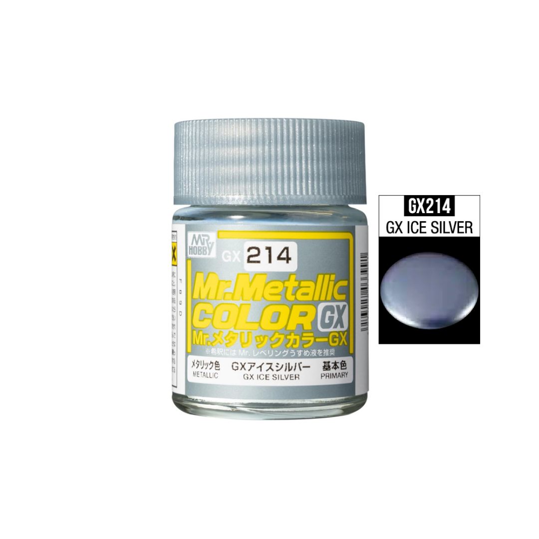 Mr Metallic Color GX214 Ice Silver 18ml