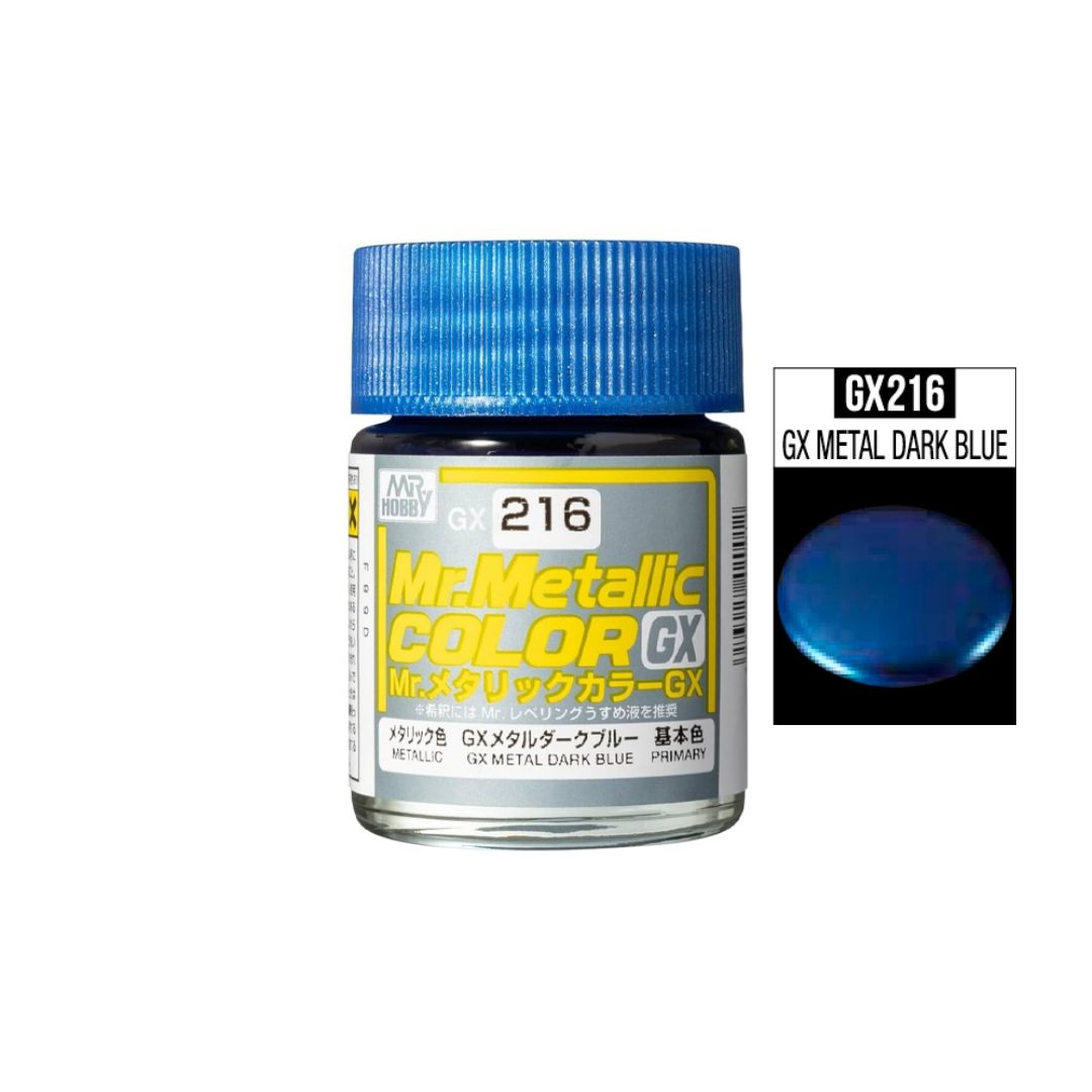 Mr Metallic Color GX216 Metal Dark Blue 18ml