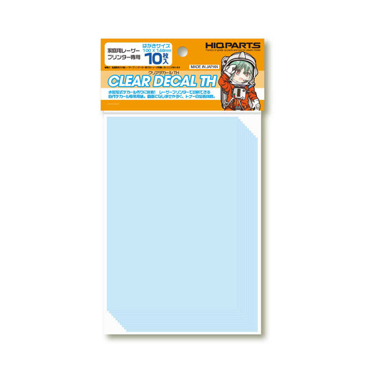 HIQPARTS CLDTH Clear Decal TH