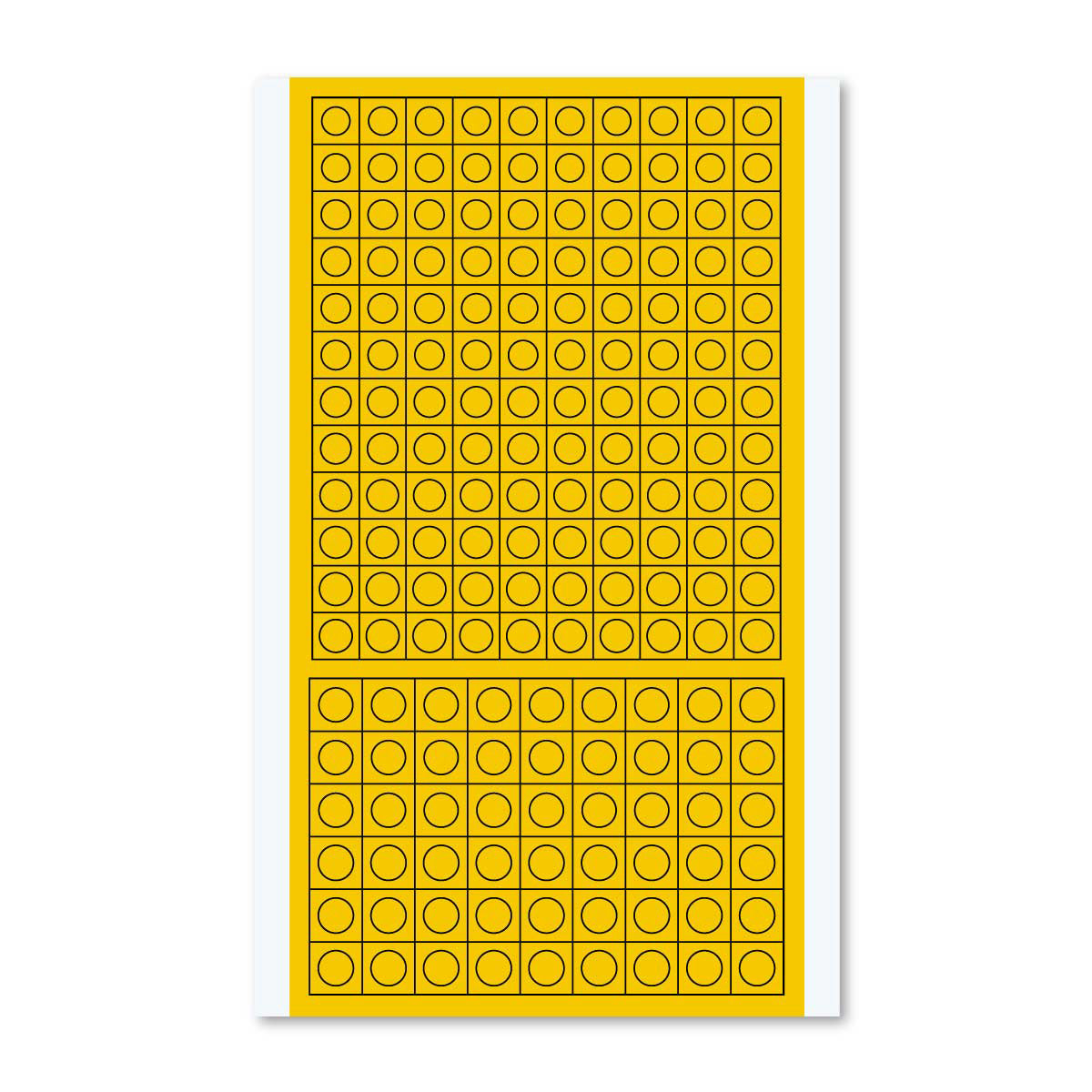 HIQPARTS CMS-L-MSK Circle Masking L 4.8-6.0 mm (1 Sheet)
