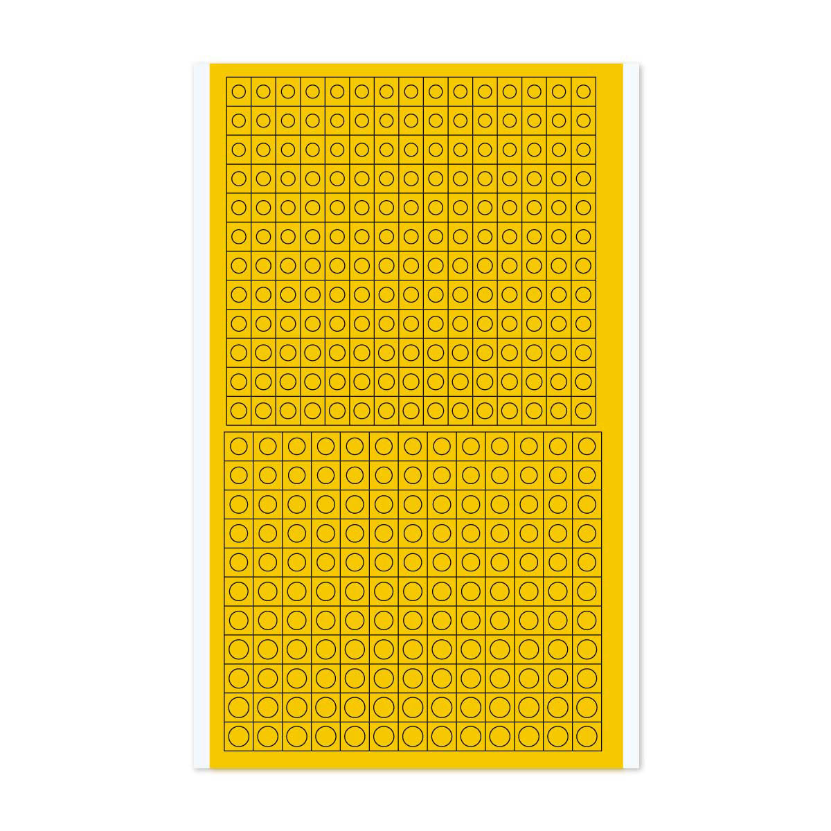HIQPARTS CMS-M-MSK Circle Masking M 3.0-4.6 mm (1 Sheet)