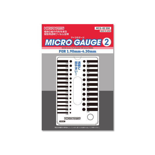 HIQPARTS MCG-02 Micro Gauge 2 (1.9- 4.3 mm)