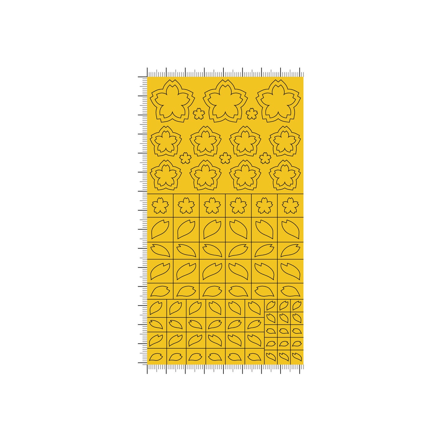 HIQPARTS SAK-MSK Sakura Shape Masking (3 Sheets)