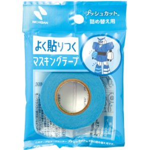 NICHIBAN MT-15PS Masking Tape Blue (Strong)