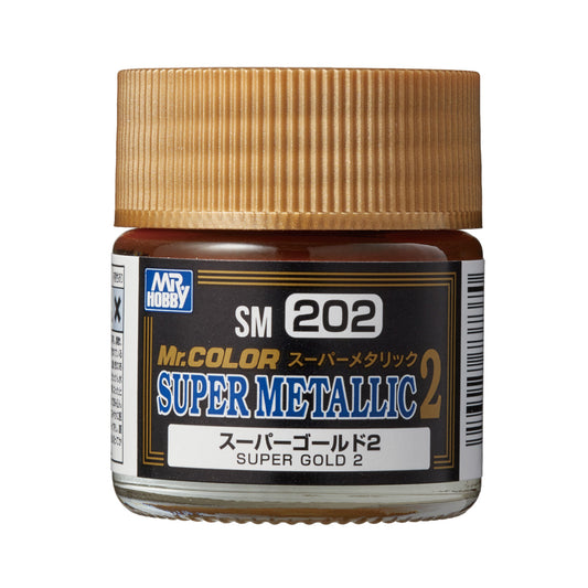 Mr Color Super Metallic II SM202 Super Gold II 10ml
