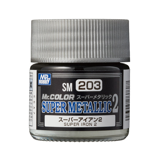 Mr Color Super Metallic II SM203 Super Iron II 10ml