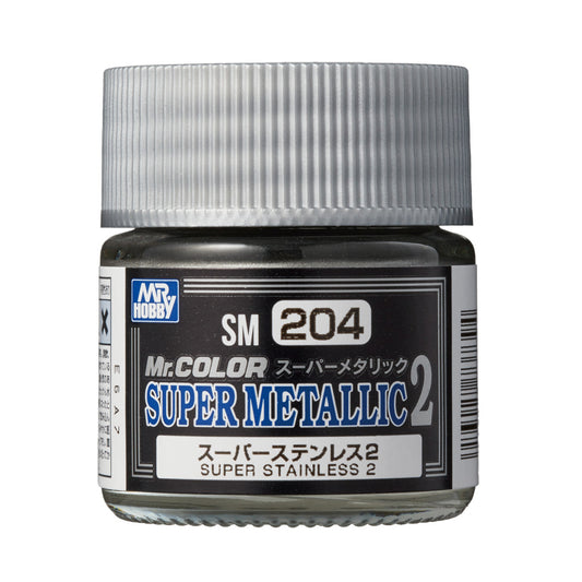 Mr Color Super Metallic II SM204 Super Stainless II 10ml