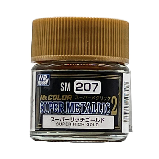 Mr Color Super Metallic II SM207 Super Rich Gold 10ml