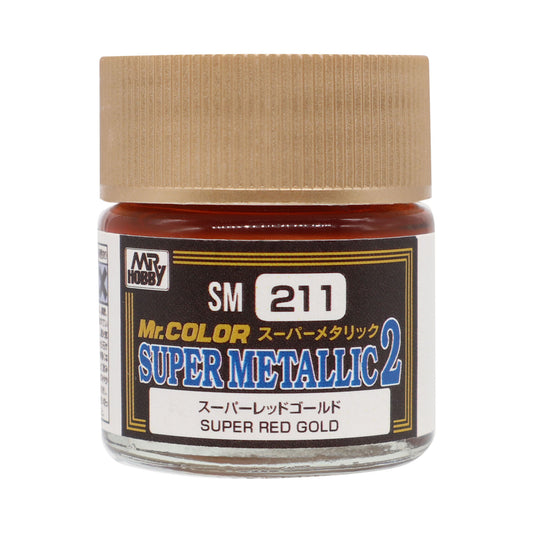Mr Color Super Metallic II SM211 Red Gold 10ml