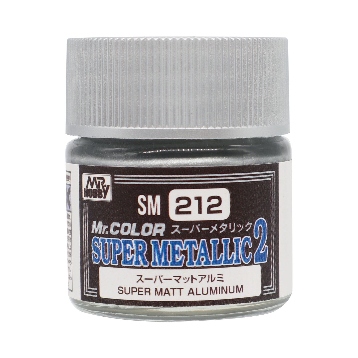 Mr Color Super Metallic II SM212 Super Matt Aluminium 10ml