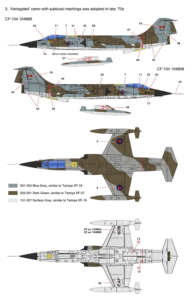 1/48 CF-104 Starfighter (KINETIC K48127)