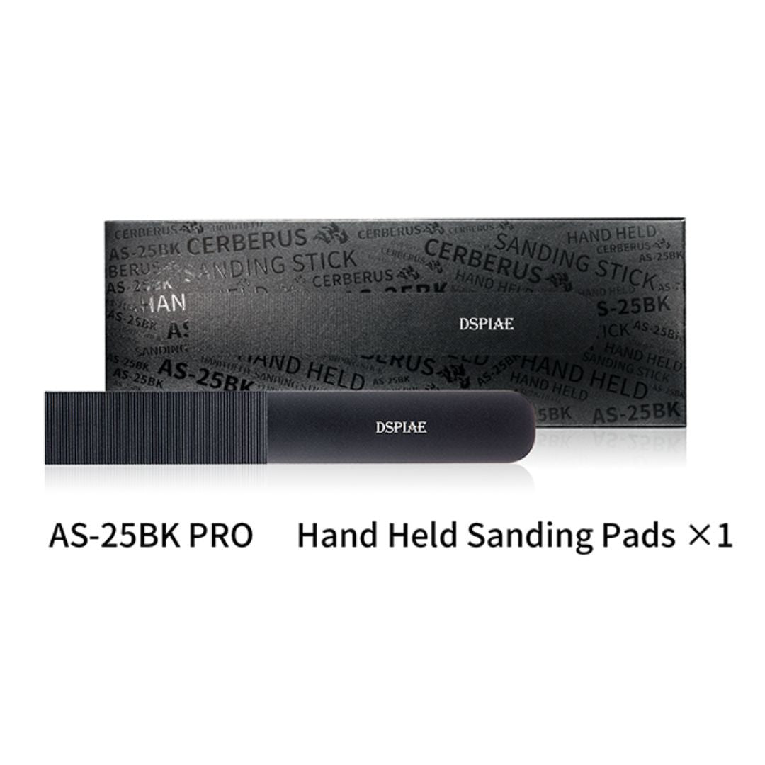 DSPIAE 25BKPRO Aluminum Alloy Sanding Board Black