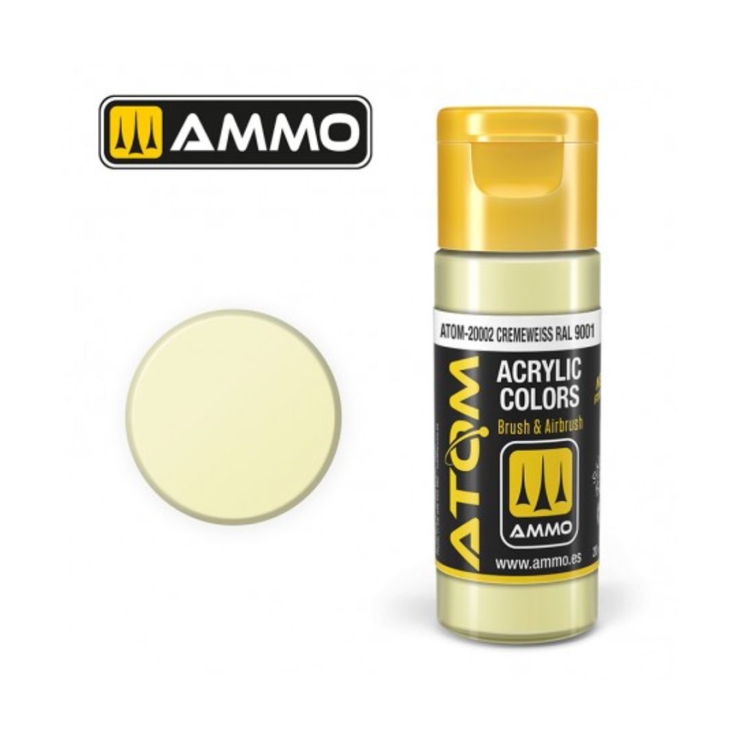 ATOM-20002 ATOM COLOR Cremeweiss RAL 9001 (FS37855)