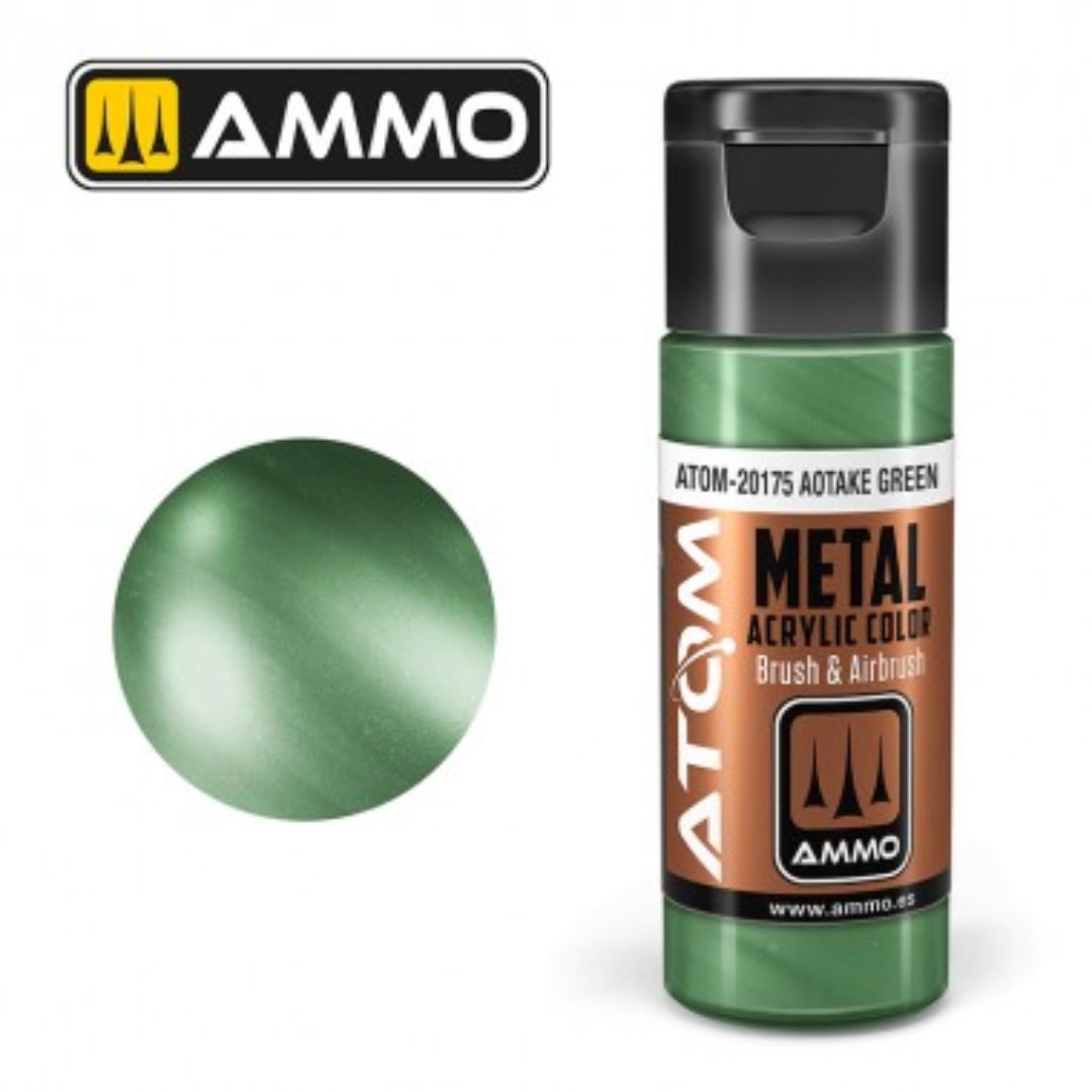 ATOM-20175 ATOM METALLIC Aotake Green
