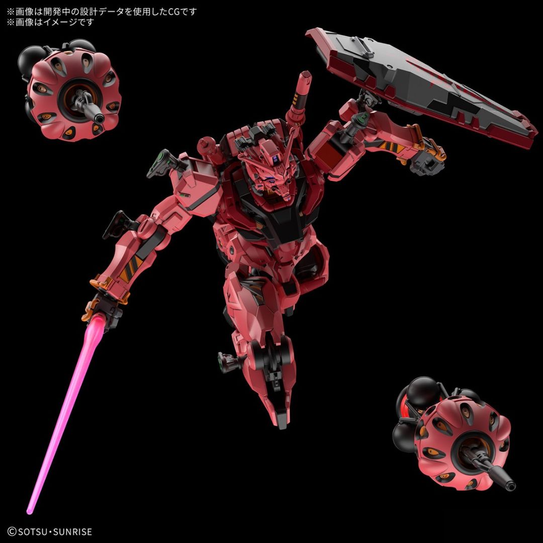 Bandai HG 1/144 gMS-a Red Gundam