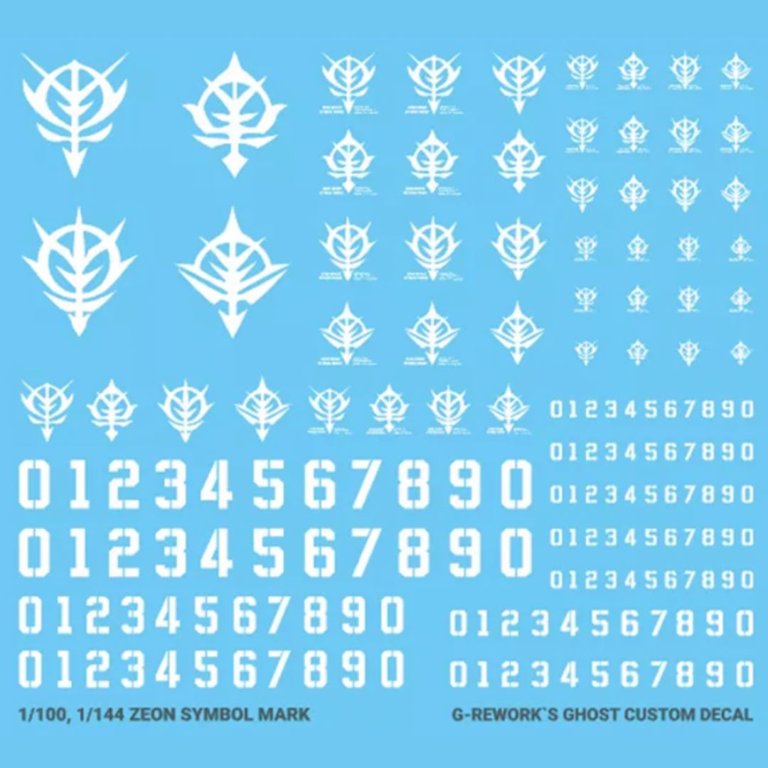 G-Rework Decal - ZEON MARK