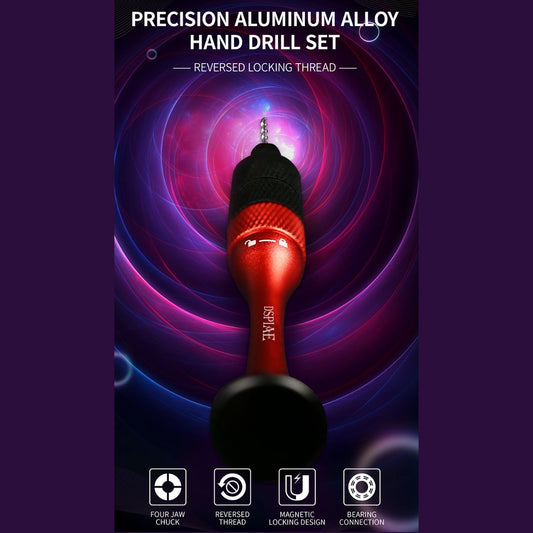 DSPIAE AT-SHD Aluminum Alloy Hand Drill Set