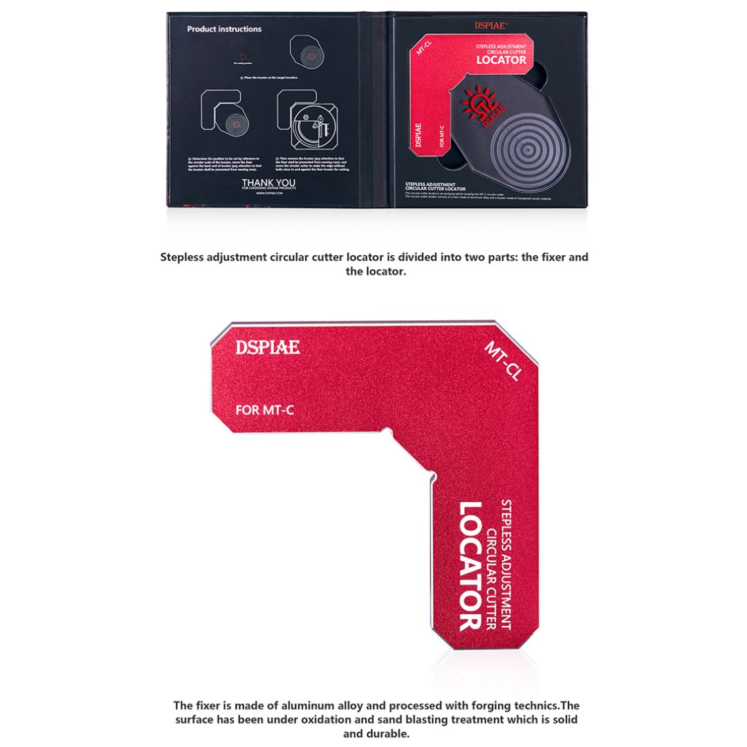 DSPIAE MT-CL Stepless Adjustment Circular Cutter Locator