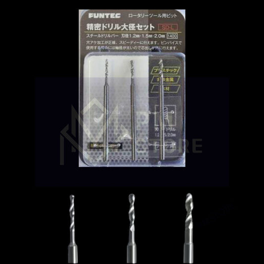 FUNTEC SD-L Drill Set 1.2/1.5/2.1