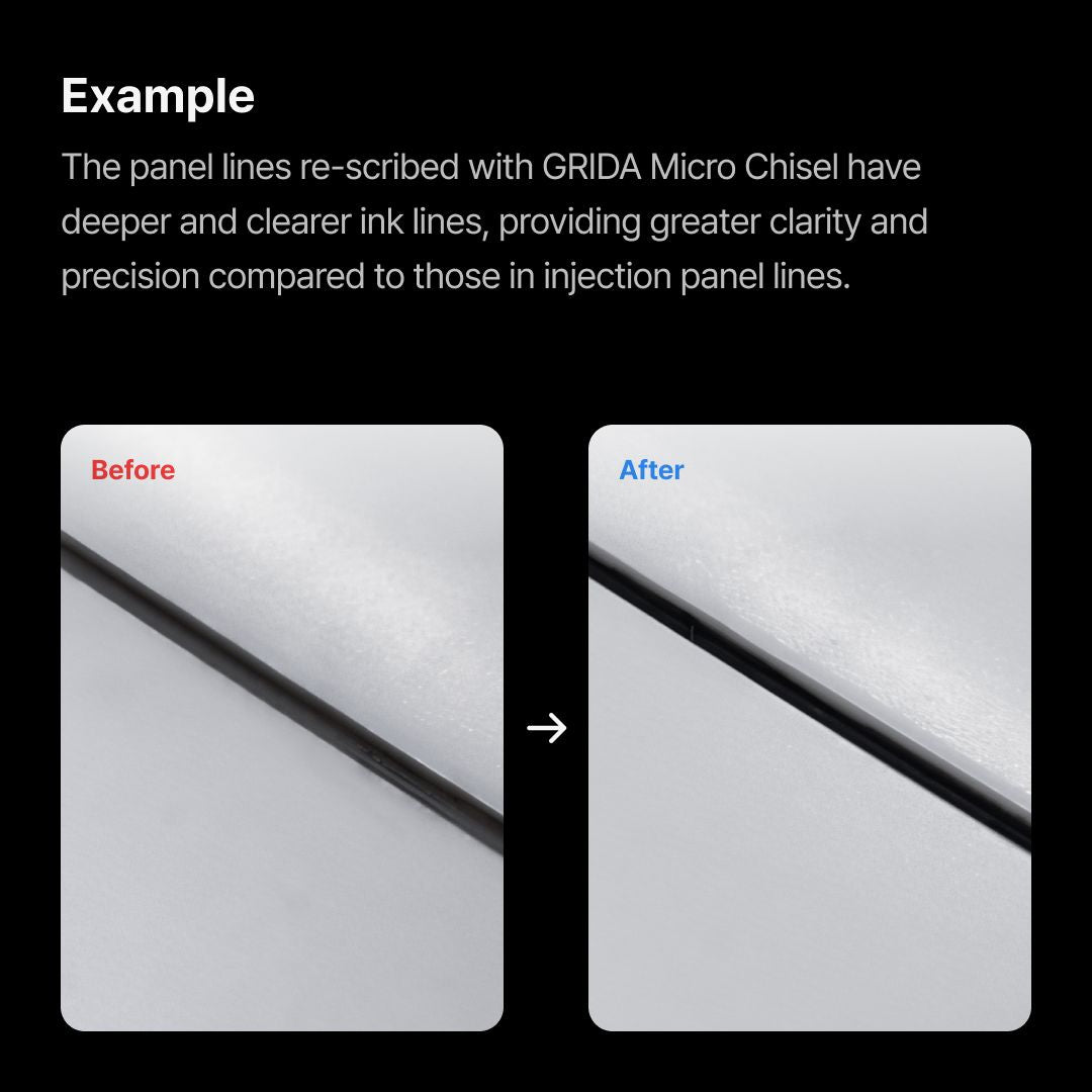 GUNPRIMER GRIDA Micro Chisel Spares (2 pcs)