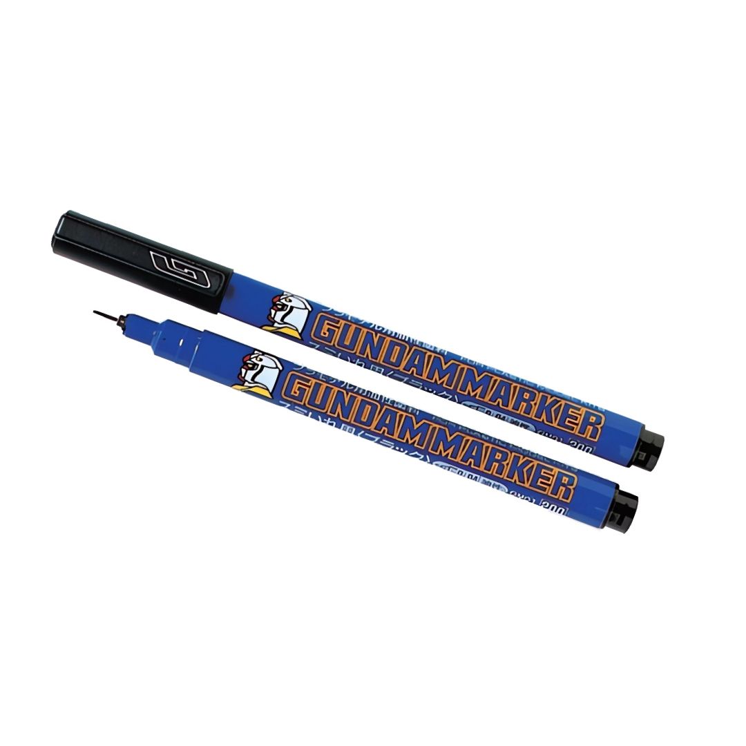 Mr Hobby Gundam Marker GM01 Black (liner type)
