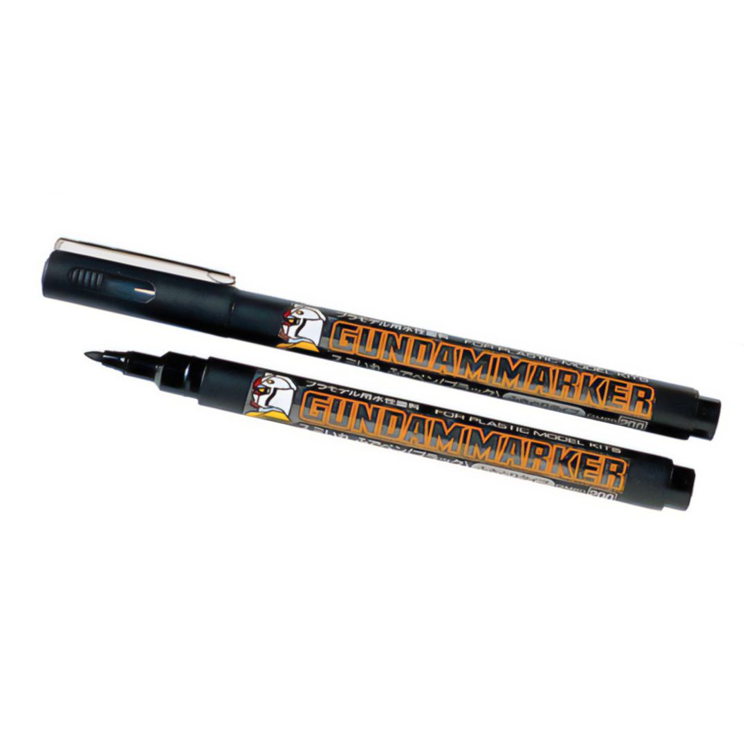 Mr Hobby Gundam Marker GM21 Gray (brush type)