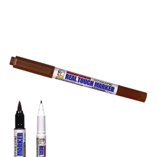 Mr Hobby Gundam Marker GM407 Real Touch Brown 1