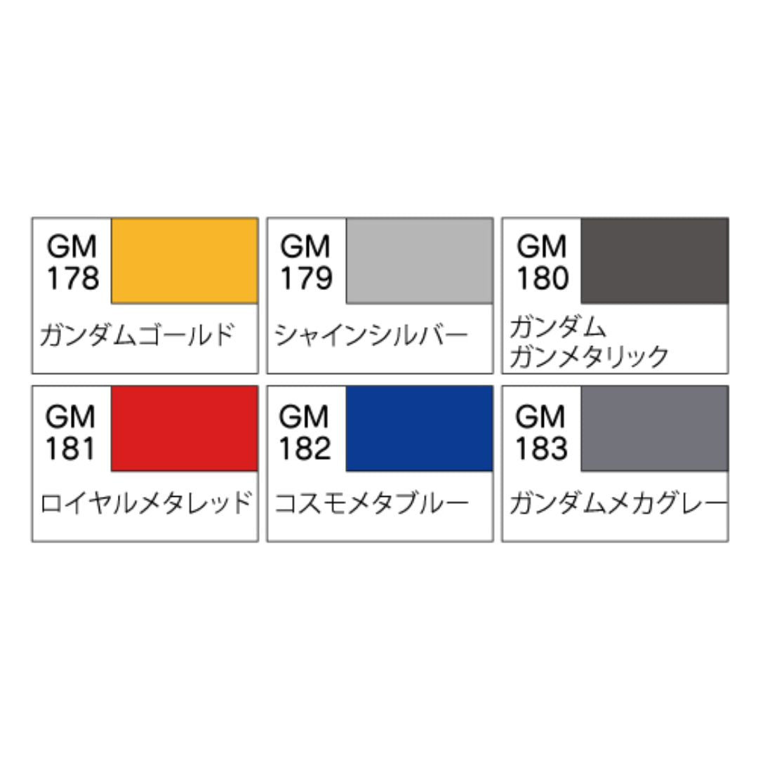 Mr Hobby Gundam Marker GMS126 Fine Edge Set 2