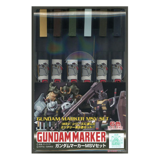 Mr Hobby Gundam Marker GMS127 MSV Marker Set