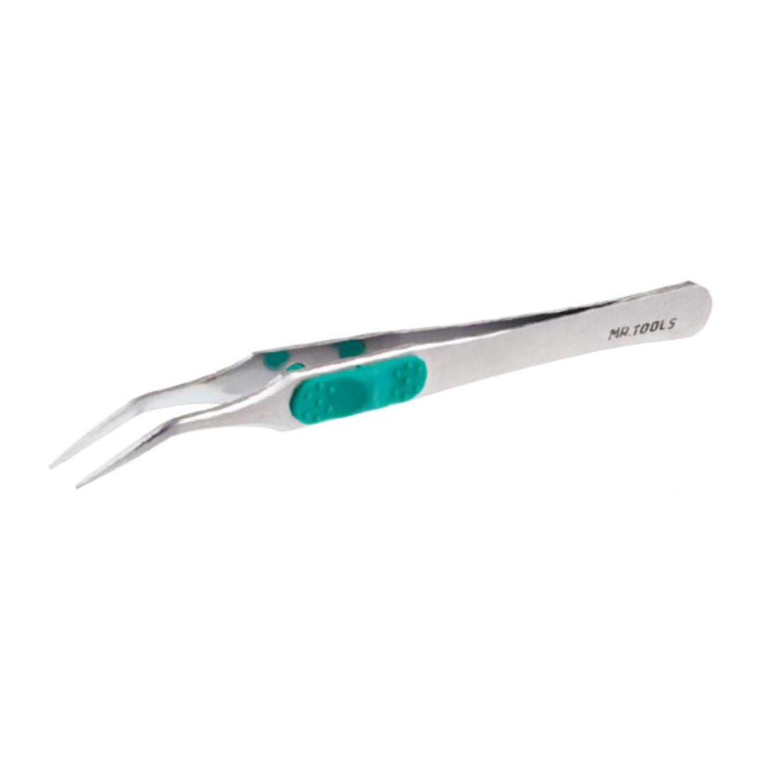 MR HOBBY MT203 Mr. Angled Tweezers