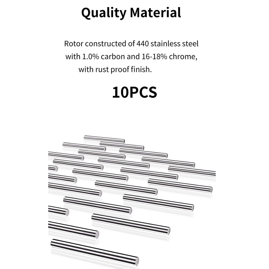 DSPIAE MS-R18 Magnetic Stirring Rods 10 pcs