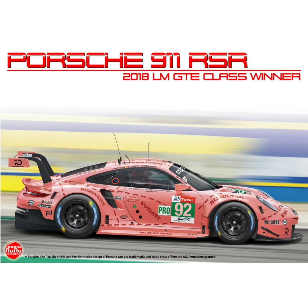 NUNU Porsche 991 RSR GTE '18 LM Class Winner (PN24040)