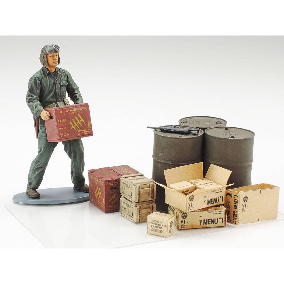 TAMIYA 1/35 U.S. 10-In-1 Ration Cartons (WWII) (12689)
