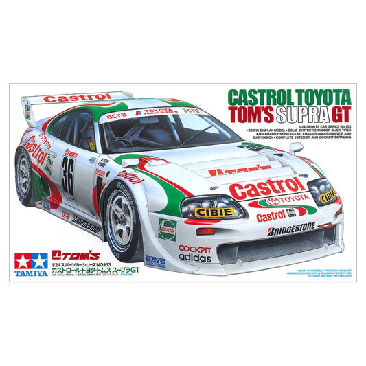 TAMIYA 1/24 Castrol Toyota Tom's SUPRA GT (24163)