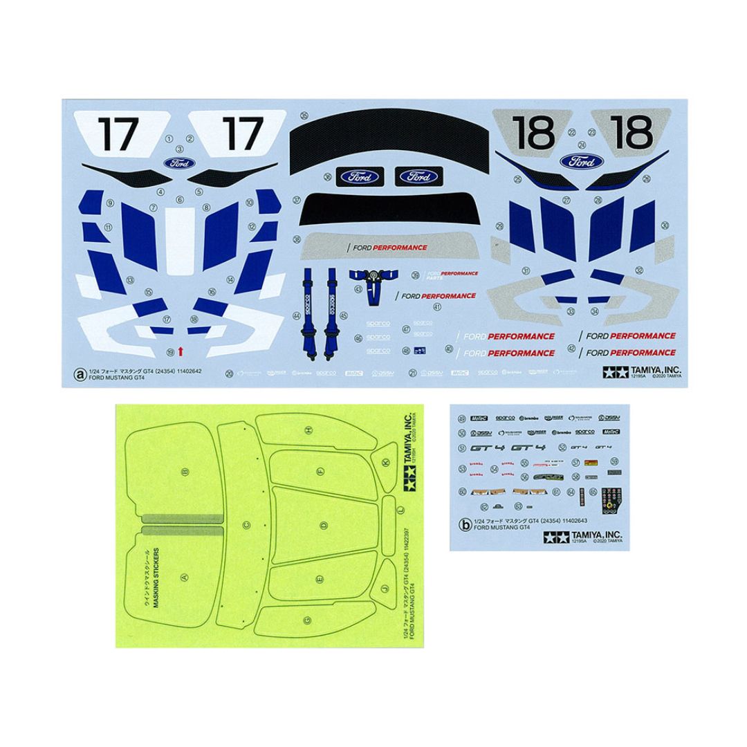 TAMIYA 1/24 Ford Mustang GT4 (24354)