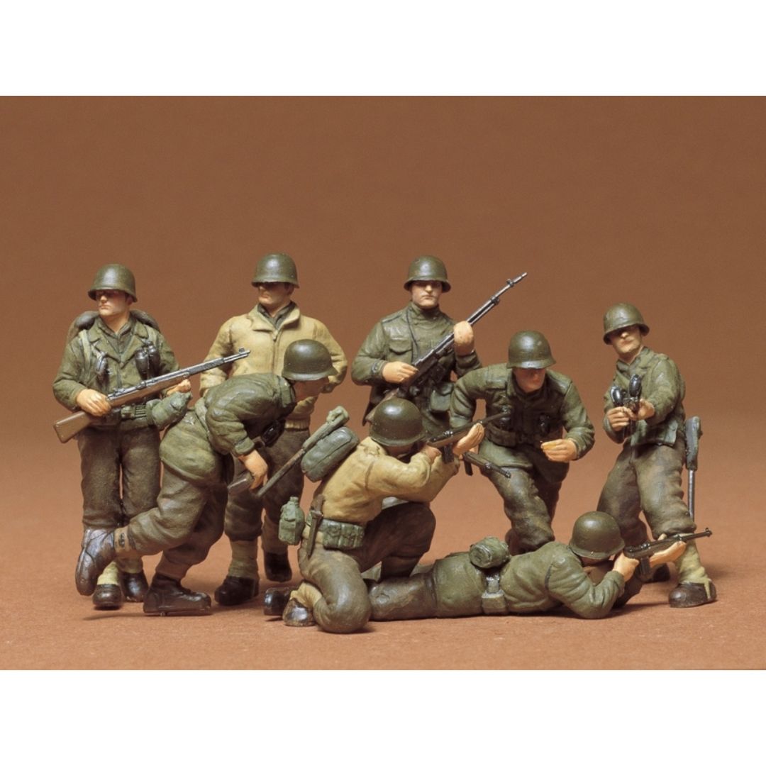 TAMIYA 1/35 U.S. Infantry (West European Theatre) (35048)