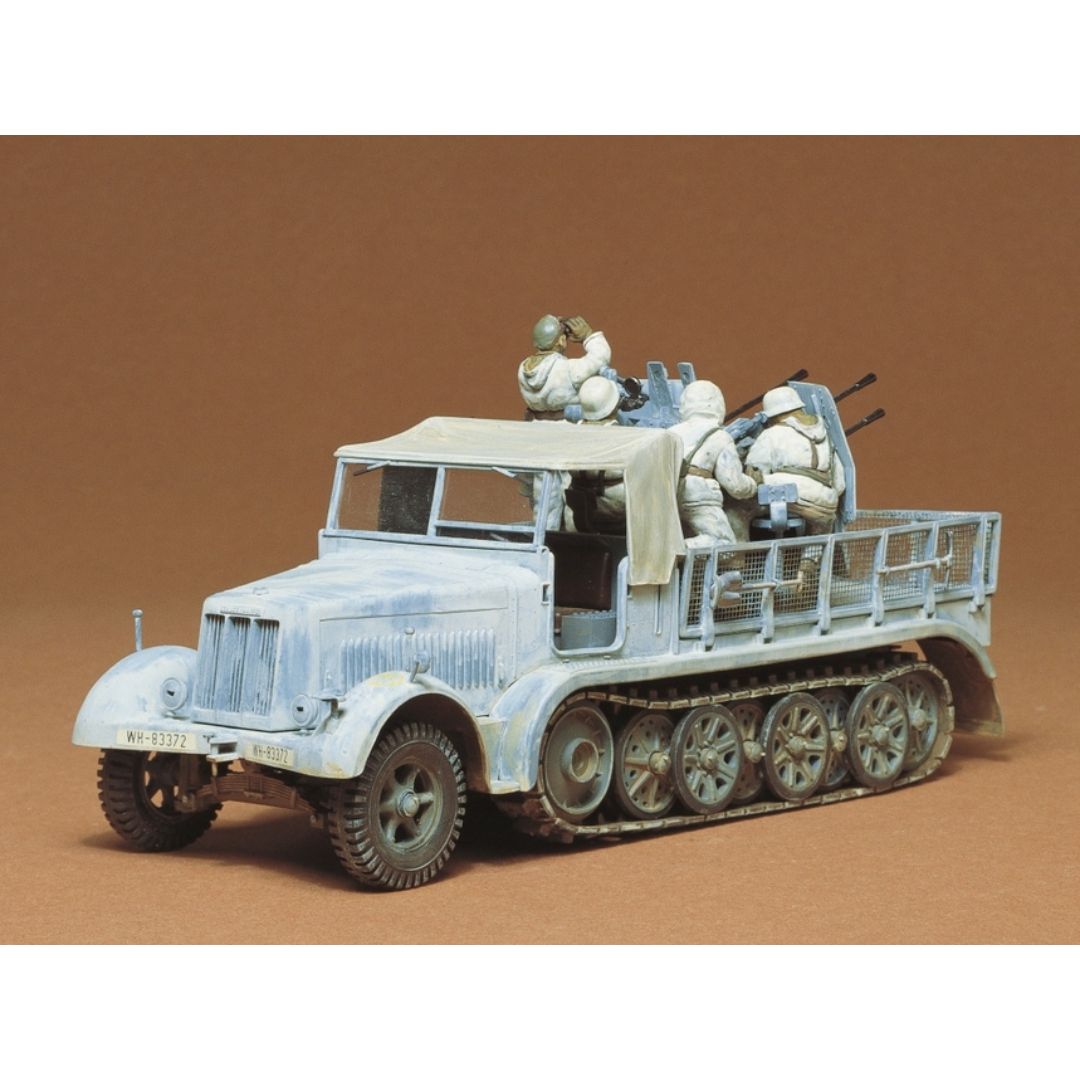 TAMIYA 1/35 German 8Ton Semi Track 20mm Flakvierling Sd.Kfz. 7/1 (35050)