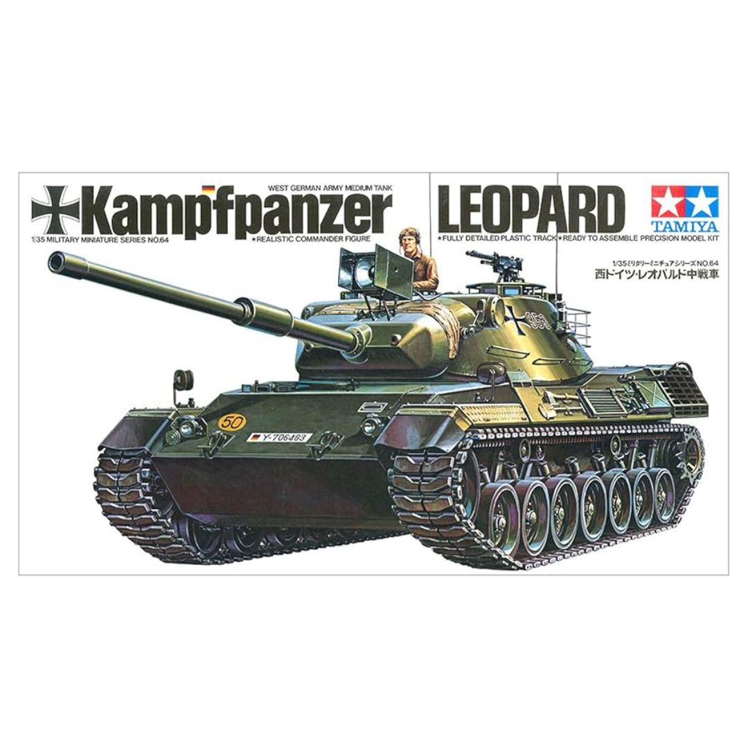 TAMIYA 1/35 West German Leopard Medium Tank (35064)