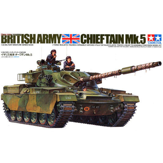 TAMIYA 1/35 British Chieftain Mk.5 Tank (35068)