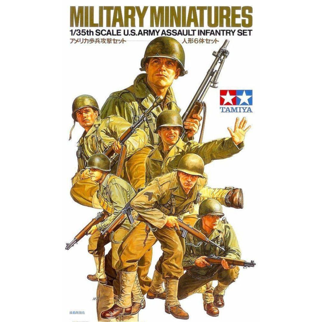 TAMIYA 1/35 U.S. Assault Infantry Set (35192)