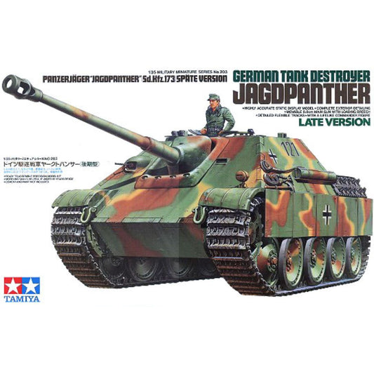 TAMIYA 1/35 German Tank Destroyer Jagdpanther Late Version (35203)